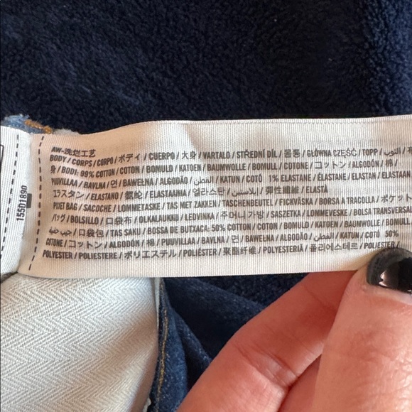 Abercrombie & Fitch Mid Rise Blue Jeans 33L - Picture 3 of 4